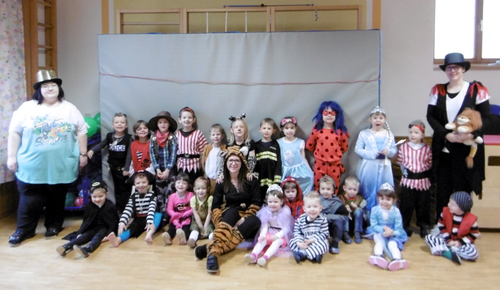 Zirkusfaschingsfest im Kindergarten 2020